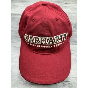 Carhartt Vintage Red Hat EUC Adjustable